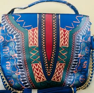 Dashiki Leatherette Handbag